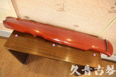 唐山市●久音古琴  ●典藏系列  20230608[红洒金伏羲]